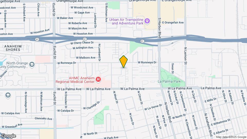 1173 N Mayfair Ave Map and Location Details