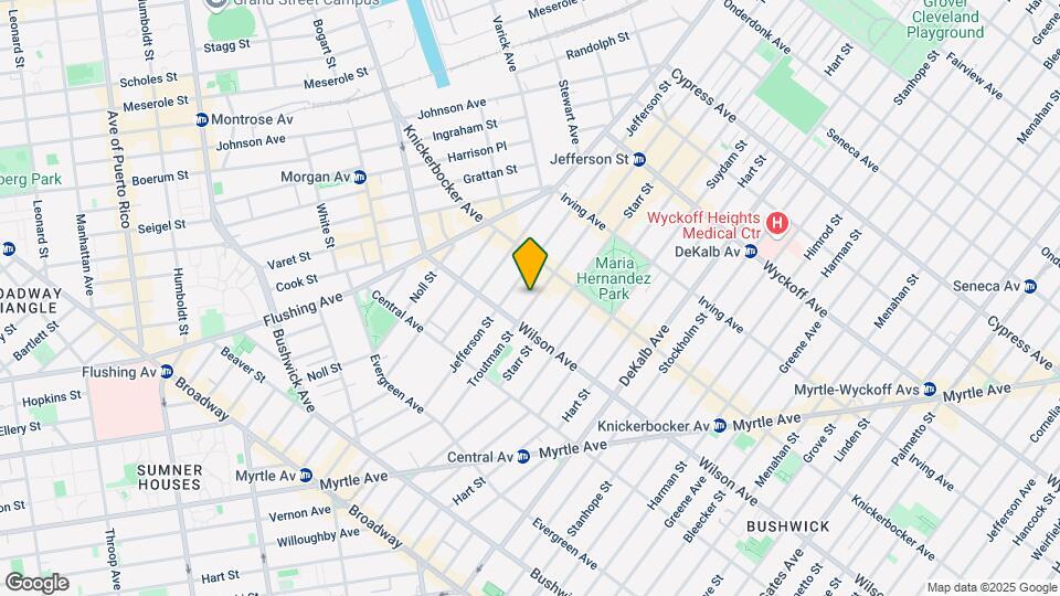 227 Troutman St Map and Location Details