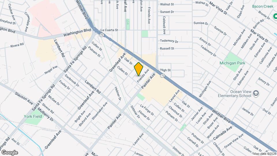 8431 Friends Ave, Unit Friends Mapa y Detalles de la Ubicación