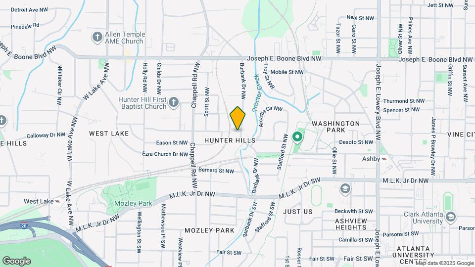 108 Burbank Dr NW Mapa y Detalles de la Ubicación