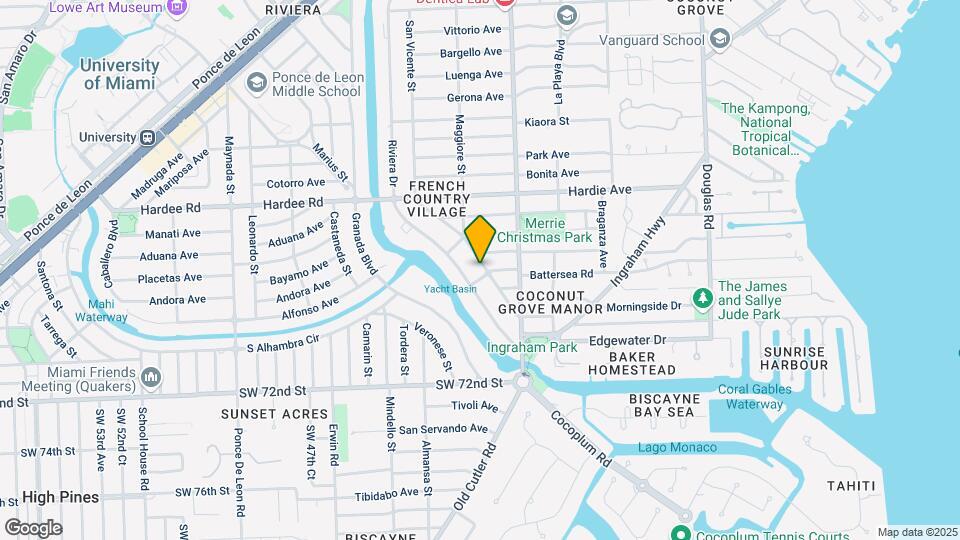 6520 San Vicente St Mapa y Detalles de la Ubicación