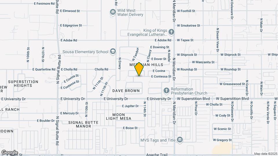 11331 E Contessa St Map and Location Details