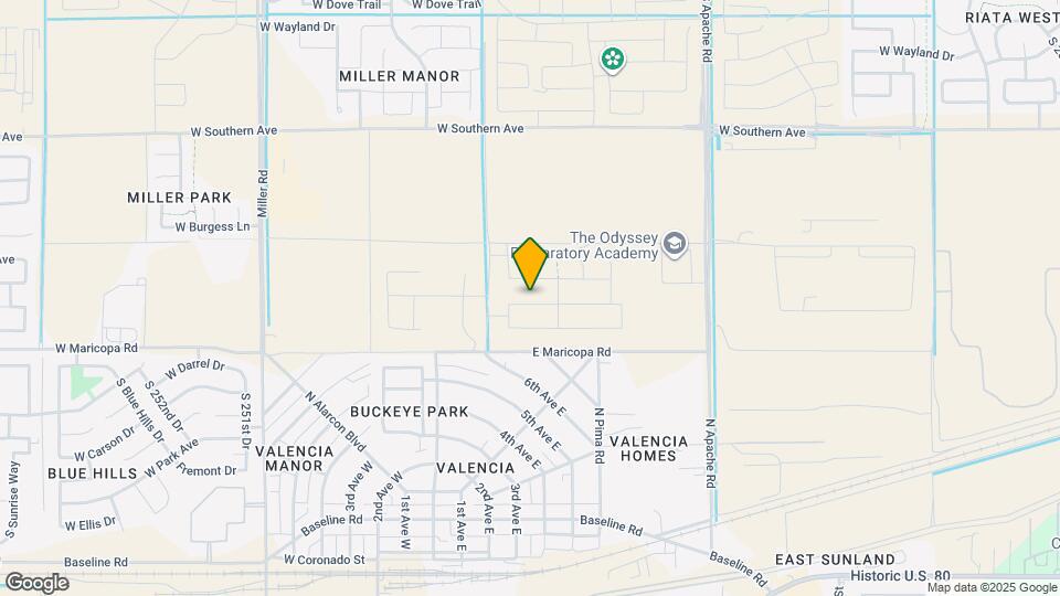 24598 W St Anne Ave Mapa y Detalles de la Ubicación