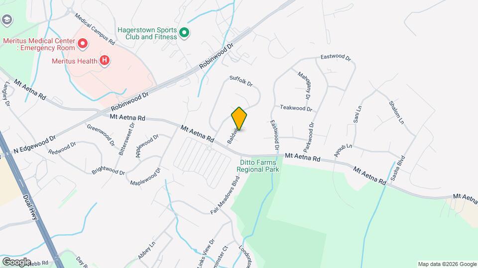 11017 Baldwin Dr Map and Location Details