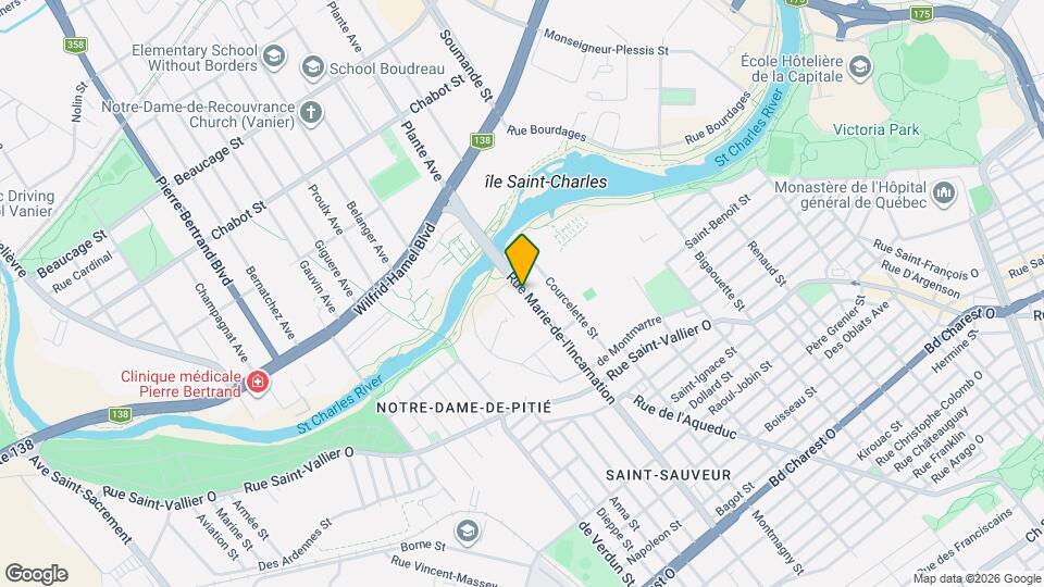 32-38 Marie-De-L'incarnation Rue Map and Location Details