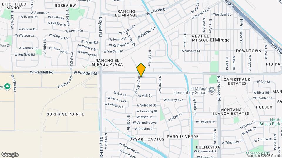 12811 W Sharon Dr Map and Location Details