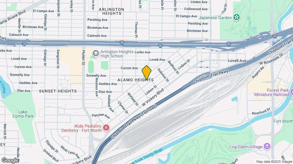4112 Valentine St Map and Location Details