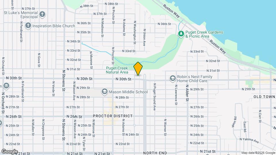 3613 N 30th St Mapa y Detalles de la Ubicación