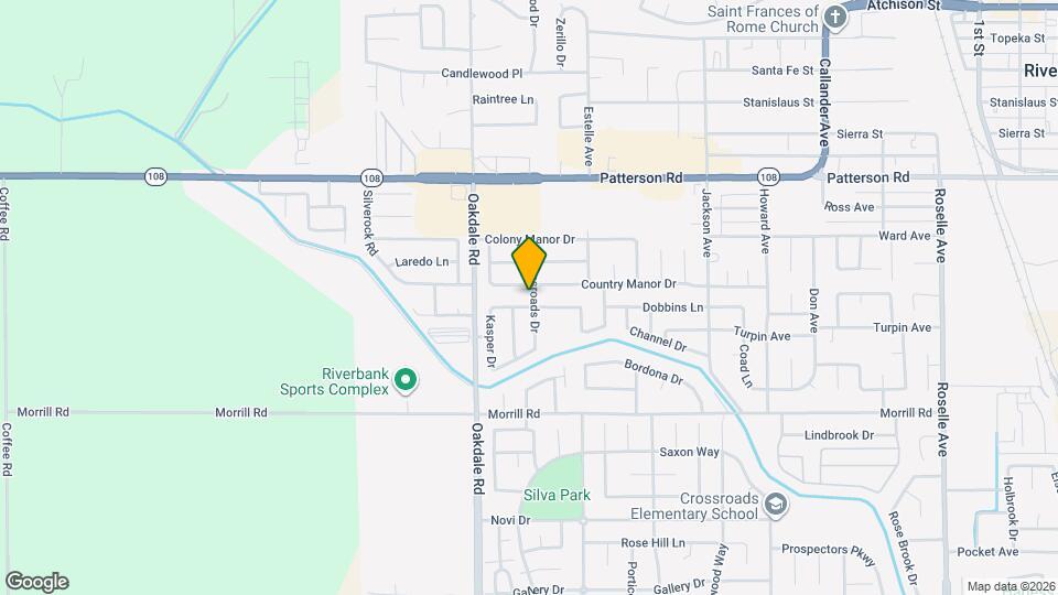 2255 McAllister Ln Map and Location Details