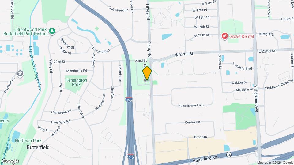 2S151 Avondale Ln Map and Location Details