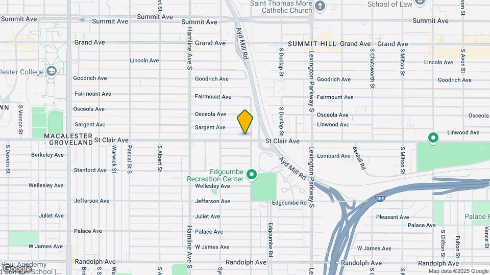 1231 St Clair Ave Mapa y Detalles de la Ubicación