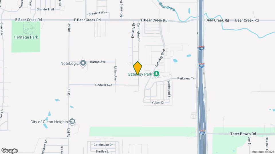 1015 James Donald Ln Map and Location Details