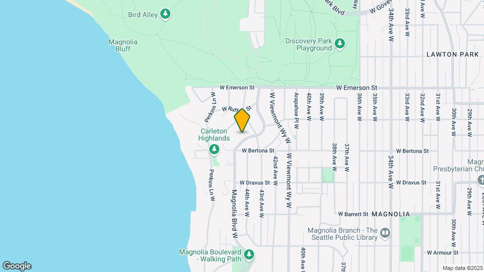 3433 Magnolia Blvd W Map and Location Details