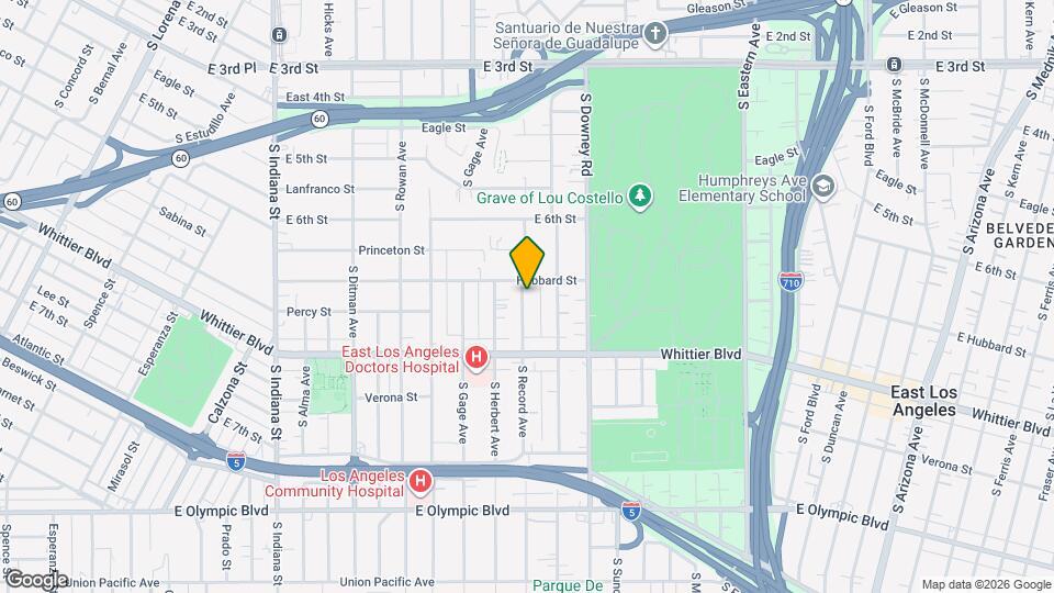 714 S Record Ave Mapa y Detalles de la Ubicación