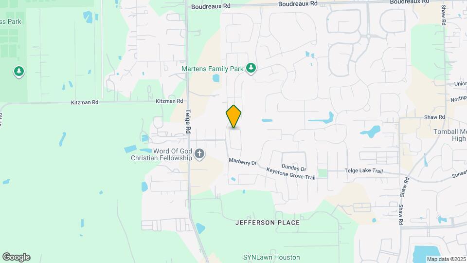 18118 Tucson Bend Dr Map and Location Details