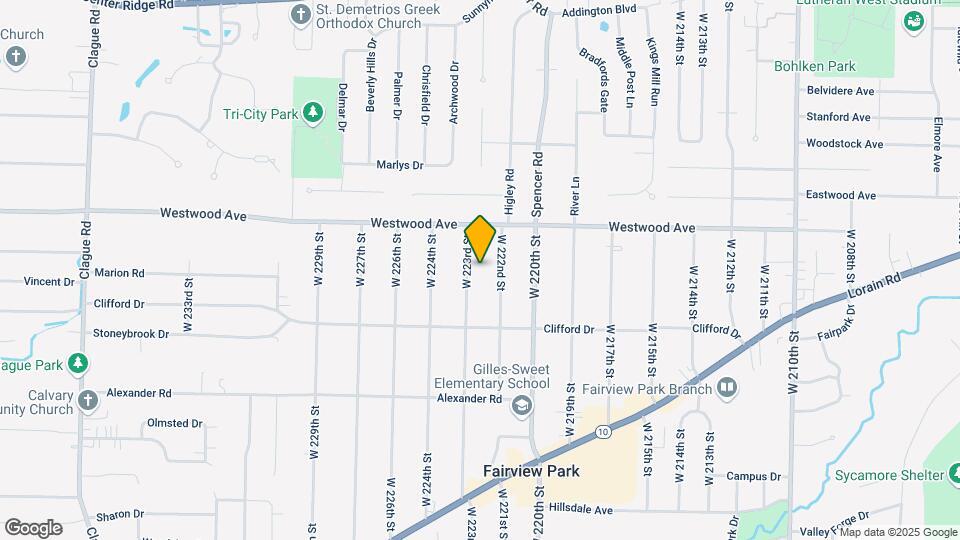 3995 W 223rd St Map and Location Details