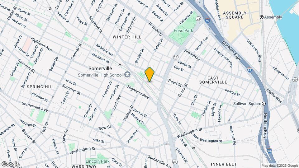 90 Gilman St, Unit 1 Map and Location Details