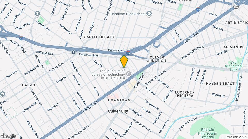 3740 Bagley Ave Mapa y Detalles de la Ubicación
