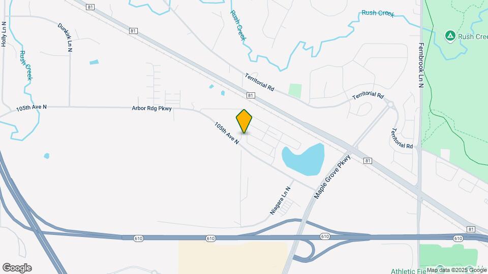 10377 Quantico Ln N Map and Location Details
