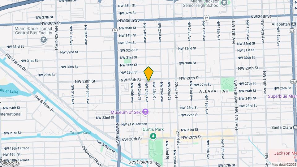 2721 NW 24th Ave Map and Location Details
