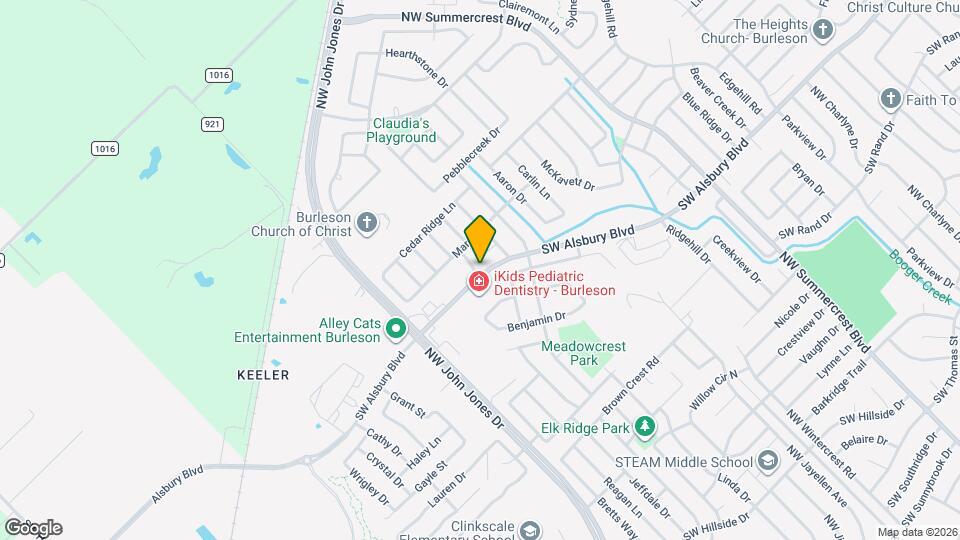 950 Heather St Map and Location Details