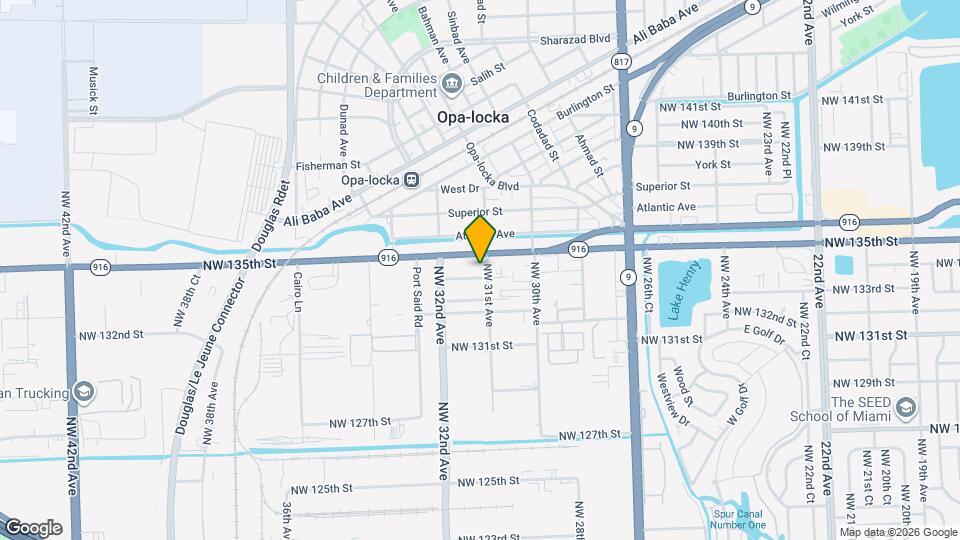 3111 NW 134th St Map and Location Details