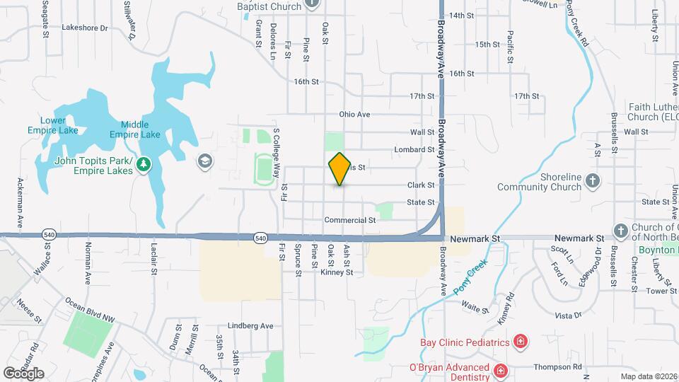 2419 Clark St Map and Location Details