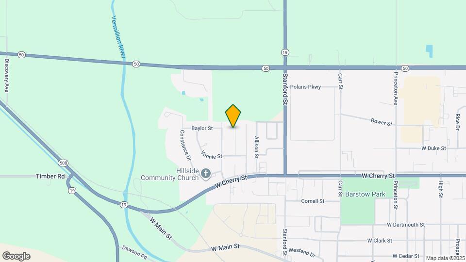 1020 Katherine St Map and Location Details