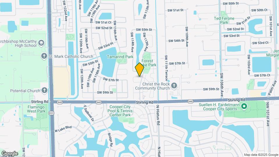 11310 SW 58th Ct Map and Location Details
