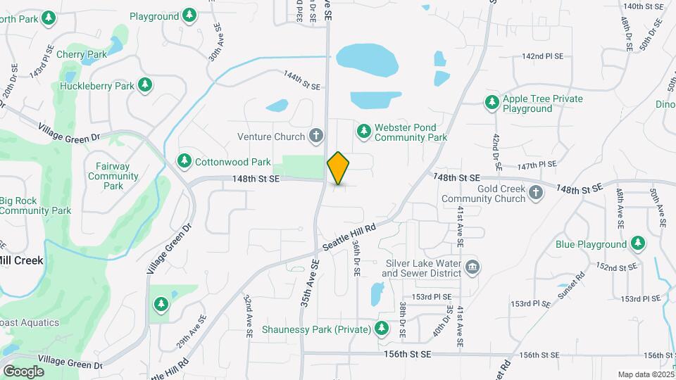 3522 148th St SE Map and Location Details