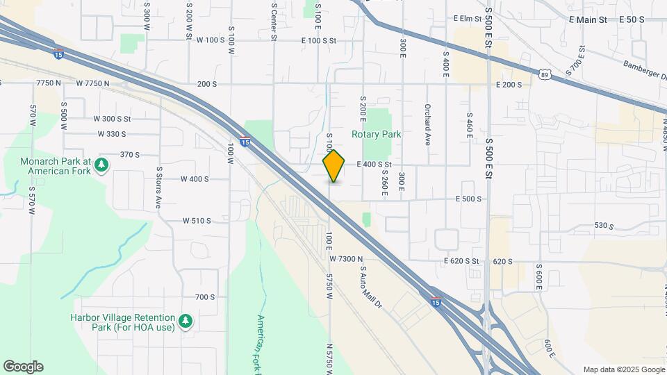 465 S 100 E St Map and Location Details