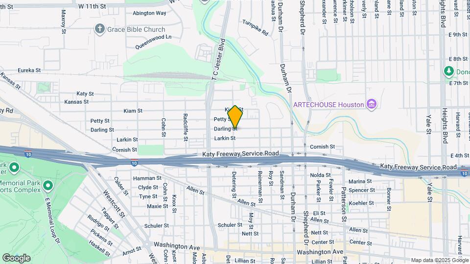 2210 Detering St Map and Location Details
