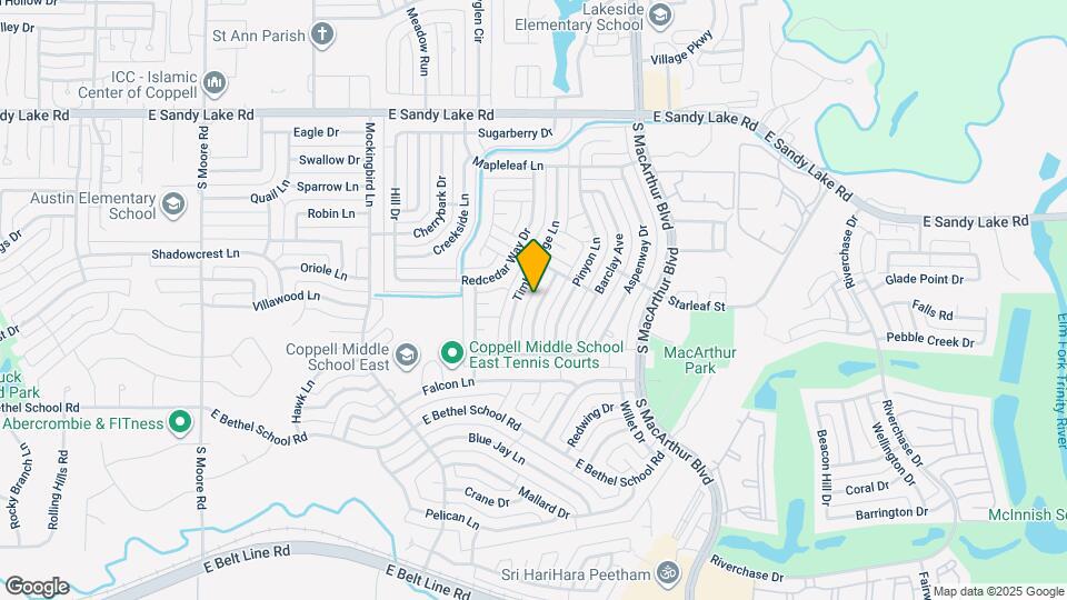 321 Pepperwood St Map and Location Details