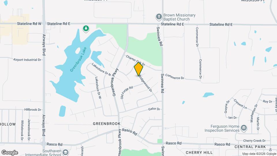 8541 Bridgewood Dr Map and Location Details