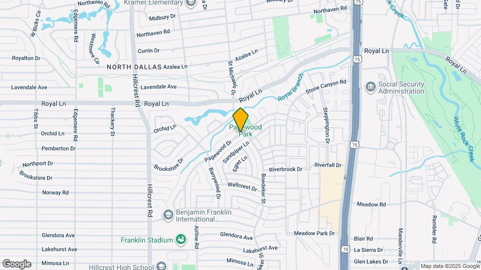 10692 Pagewood Dr Map and Location Details