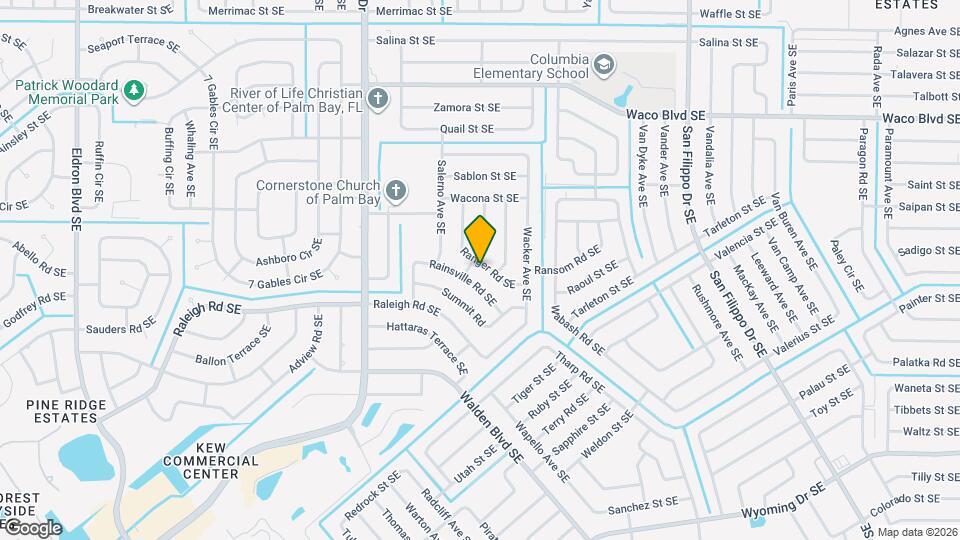 1518 Ranger Rd SE Mapa y Detalles de la Ubicación