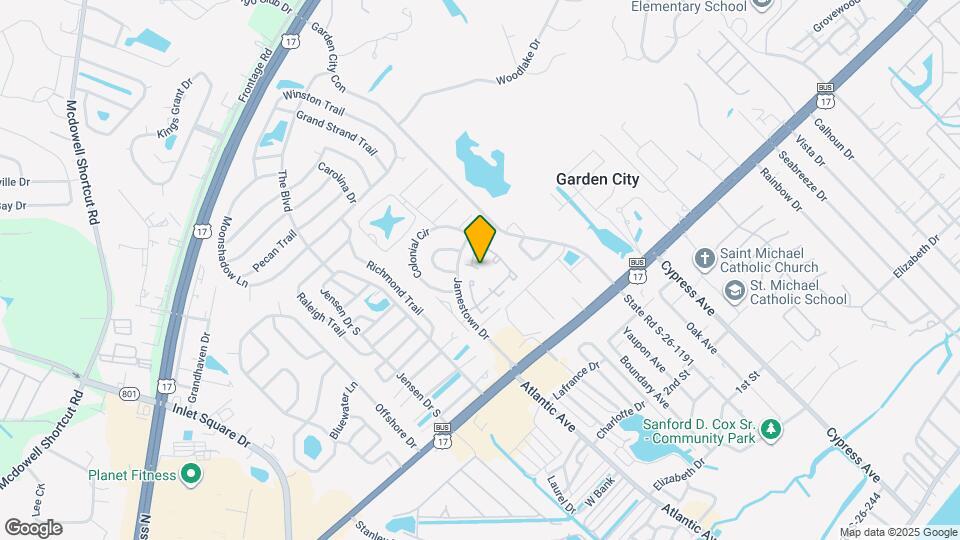 840 King James Ct Mapa y Detalles de la Ubicación