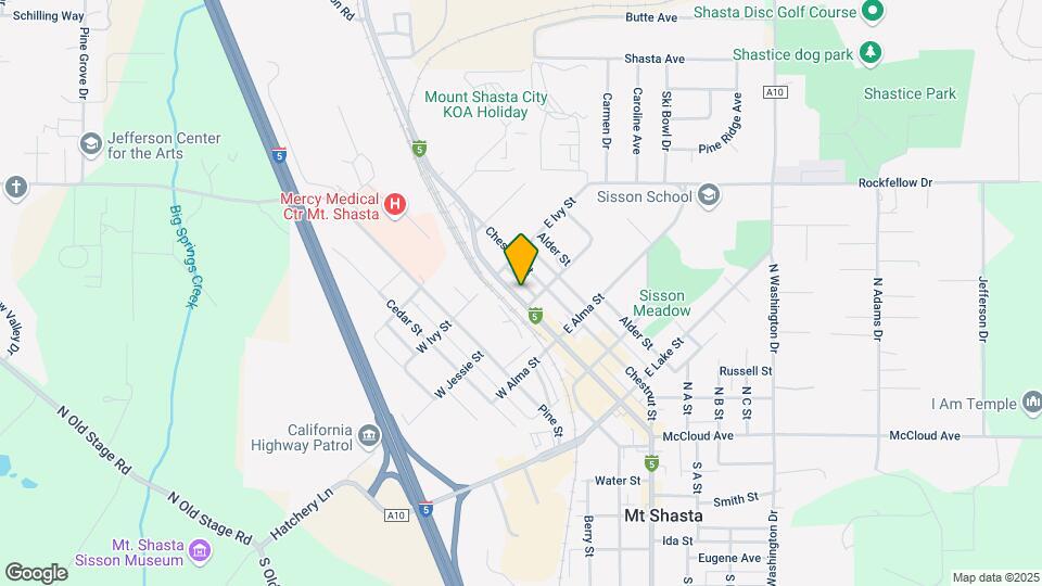 604-608 N Mt Shasta Dr Map and Location Details