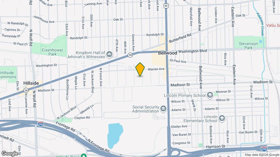 422 Granville Ave Map and Location Details