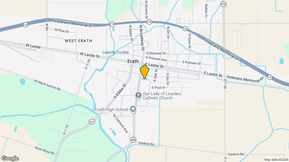 306 S Severin St Map and Location Details