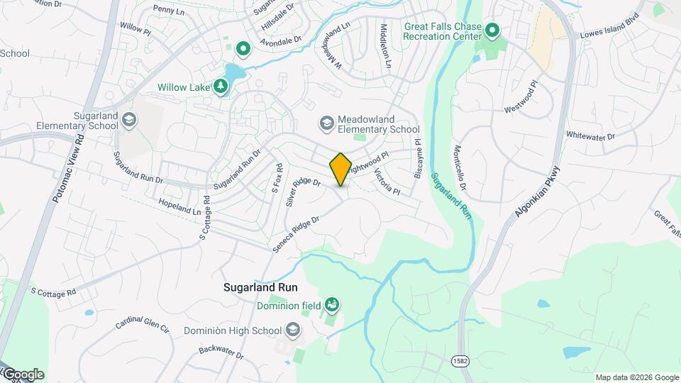 345 Silver Ridge Dr Map and Location Details