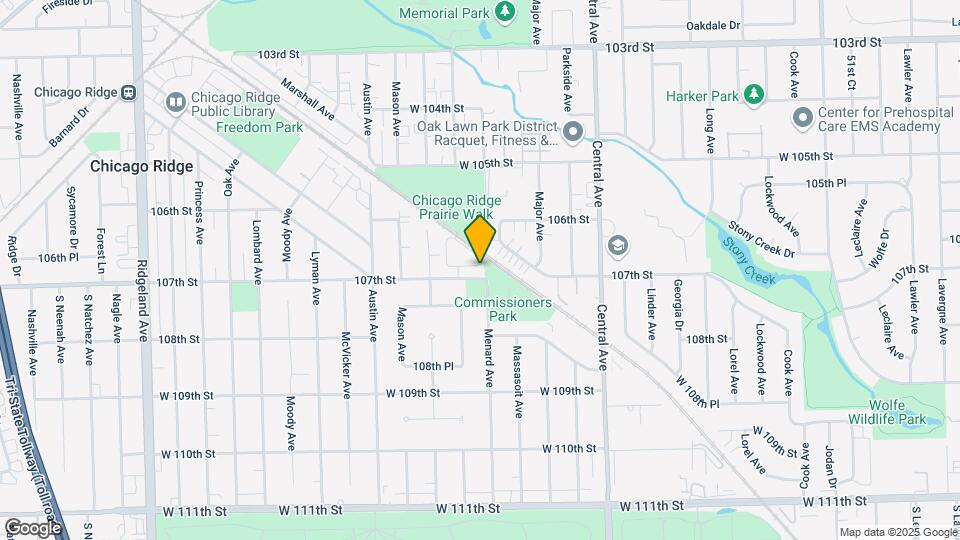 5800 107th St Map and Location Details