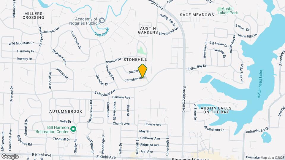 212 Carnelian Dr Map and Location Details