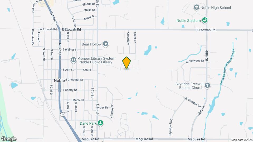 1104 Azalea Farms Rd Map and Location Details