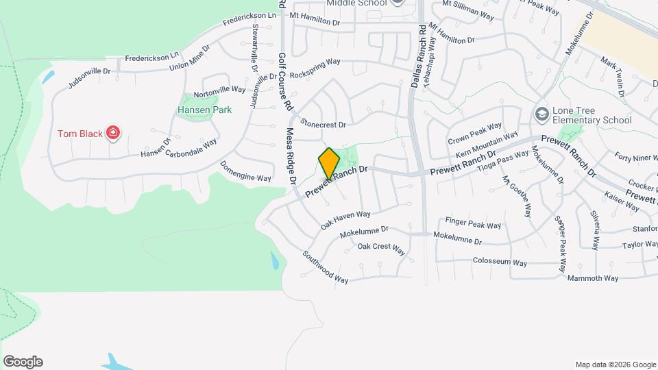 1128 Prewett Ranch Dr Map and Location Details