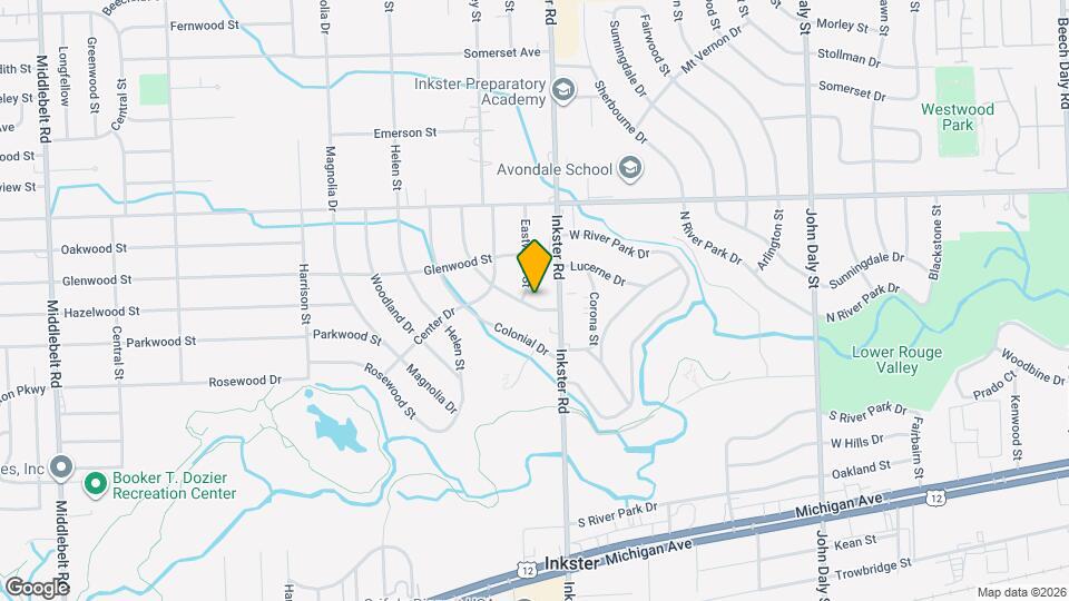 1425 Northwood Dr Map and Location Details