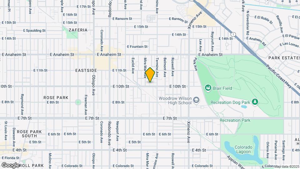 3901 E 10th St Mapa y Detalles de la Ubicación