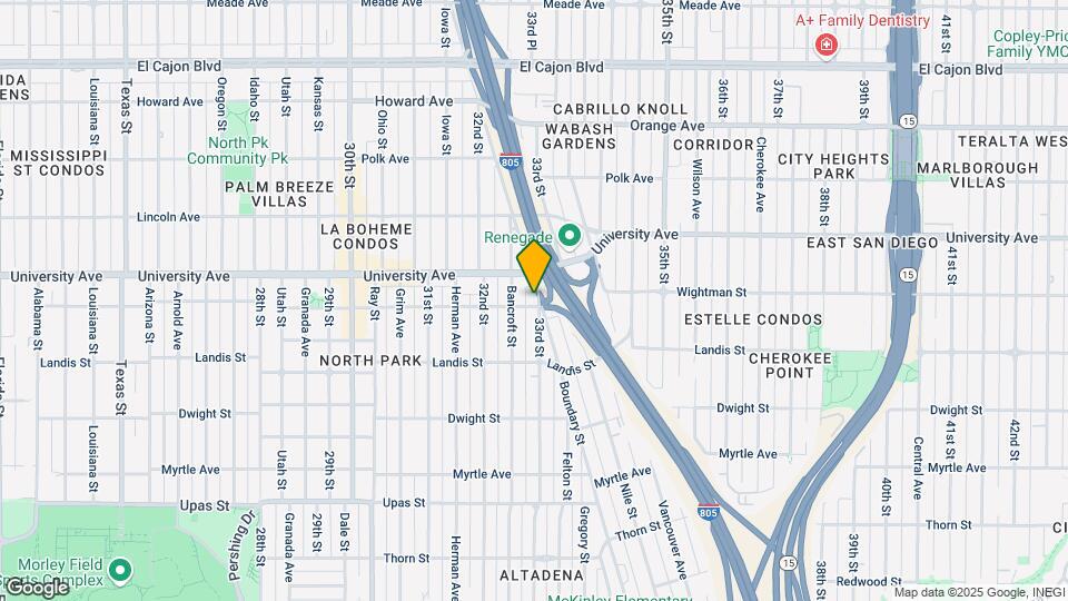 3288 N Park Way Map and Location Details