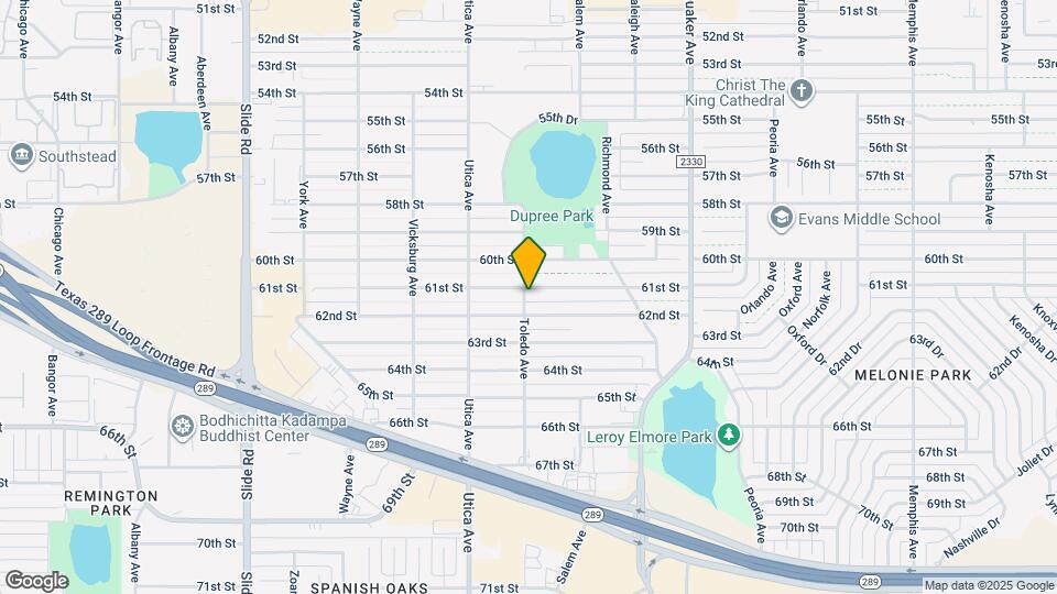 4619 61st St Map and Location Details