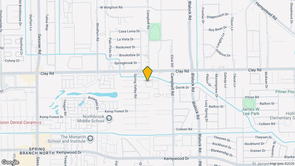 9541 Clanton St Map and Location Details